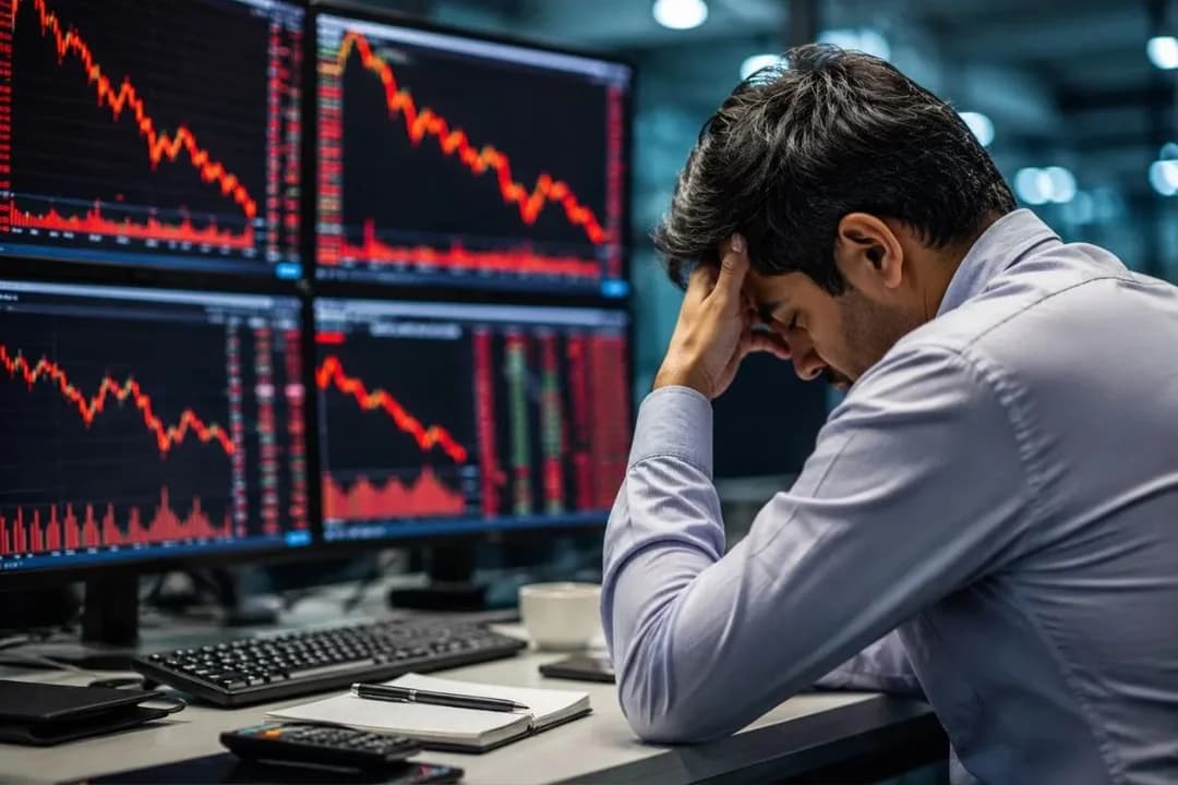 आरबीआई की रेपो दर वृद्धि से शेयर बाजार धराशायी, सेंसेक्स-निफ्टी गिरे
