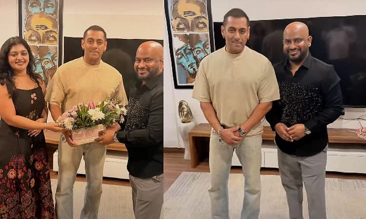 सलमान से मिले भाजपा नेता