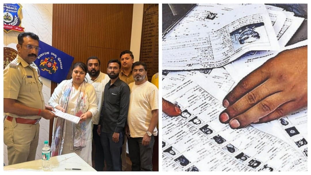 मतदाता सूची से नाम हटाने के लिए धोखाधड़ी वाले आवेदनों पर बेंगलुरु में दो एफआईआर